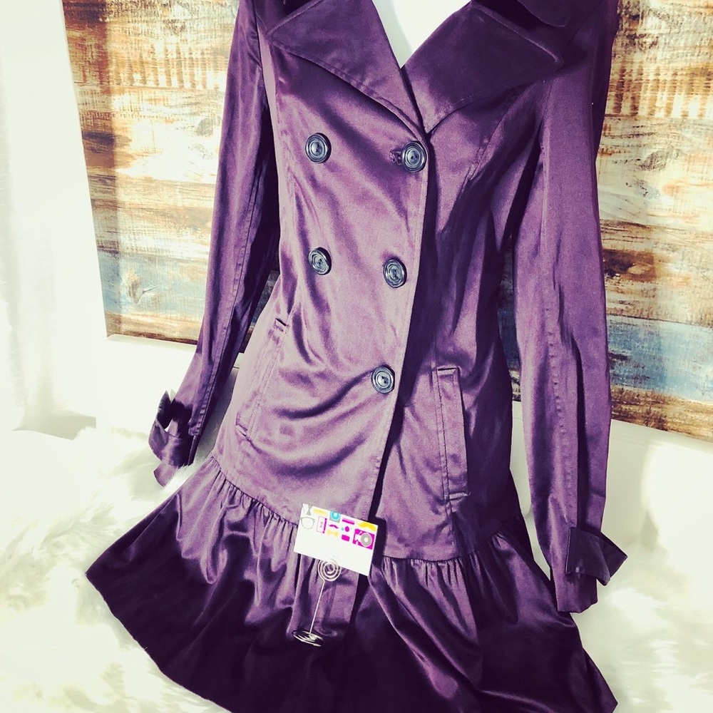 FALL Wear: Peplum plum jacket